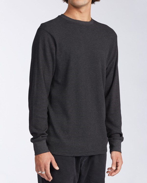 Billabong Essential Long Sleeve Thermal Černé | HSEZIC-389