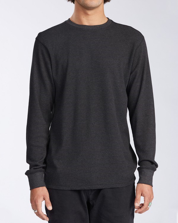 Billabong Essential Long Sleeve Thermal Černé | HSEZIC-389