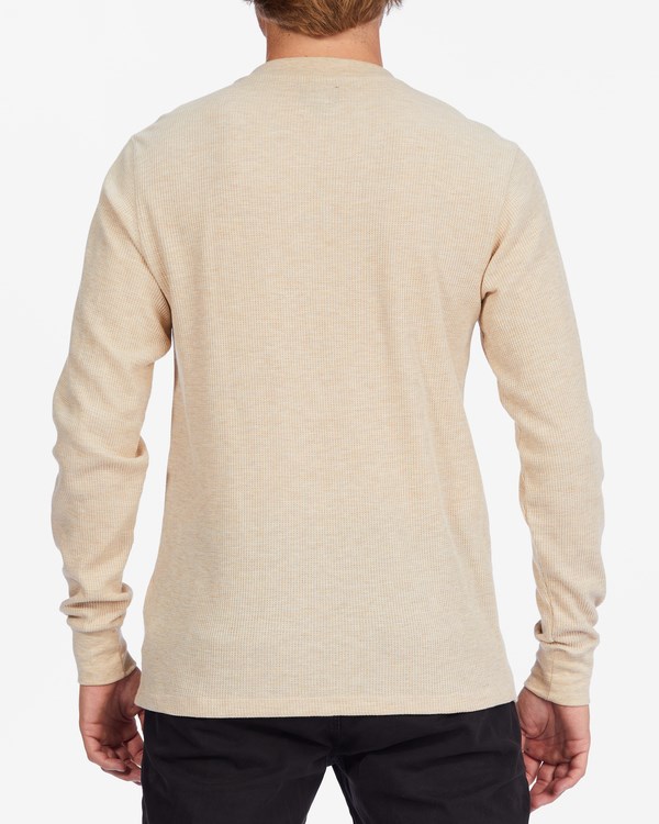 Billabong Essential Long Sleeve Thermal Sand Heather | KITJBC-879