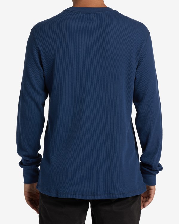 Billabong Essential Long Sleeve Thermal Tmavě Blankyt | TSWHQK-125