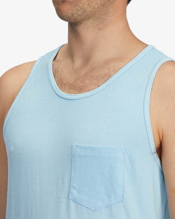 Billabong Essential Wave Washed Pocket Tank Top Blankyt | LOPXZY-609