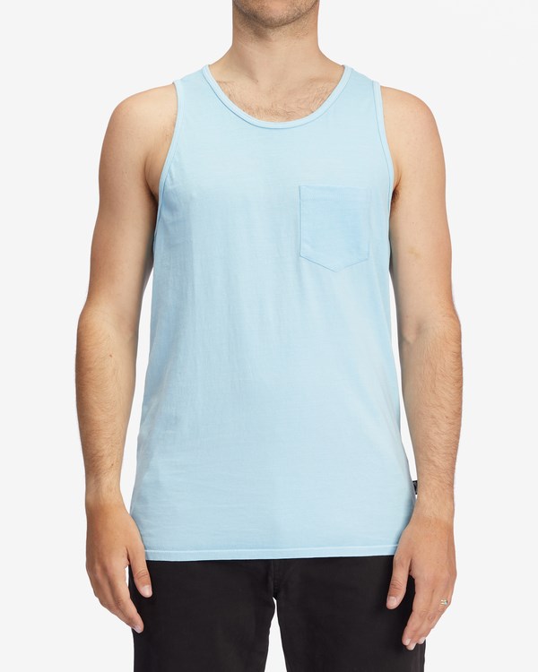 Billabong Essential Wave Washed Pocket Tank Top Blankyt | LOPXZY-609