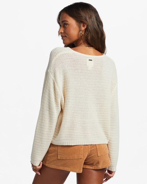 Billabong Every Day Pullover Svetrové Bílé | KBCVZP-078