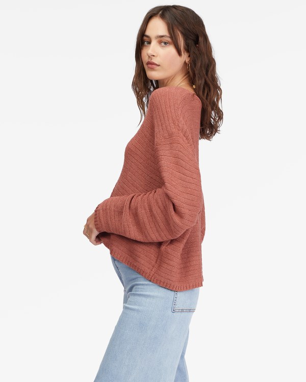 Billabong Every Day Pullover Svetrové Červené | YZDICG-724