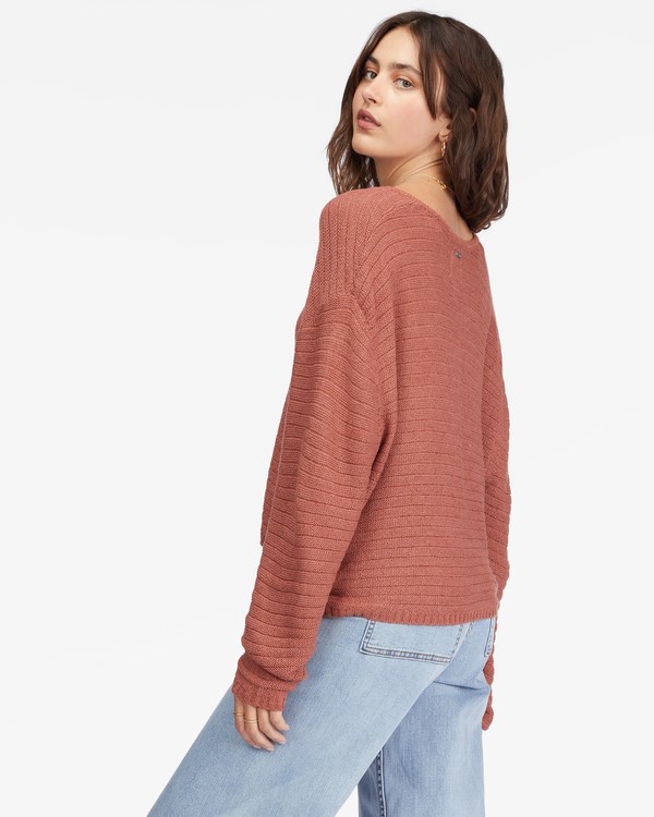 Billabong Every Day Pullover Svetrové Červené | YZDICG-724