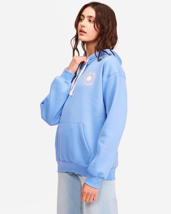 Billabong Everyday Is Sunday Pullover Grafická Hoodie Surfside | IOPFNZ-359