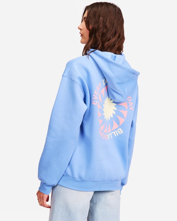 Billabong Everyday Is Sunday Pullover Grafická Hoodie Surfside | IOPFNZ-359