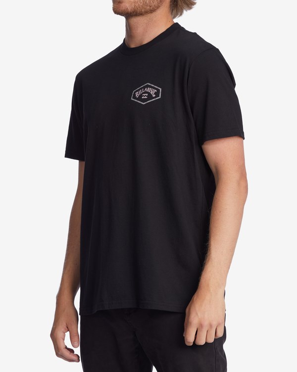 Billabong Exit Arch Krátké Sleeve T-Shirt Černé | HKVIOG-682