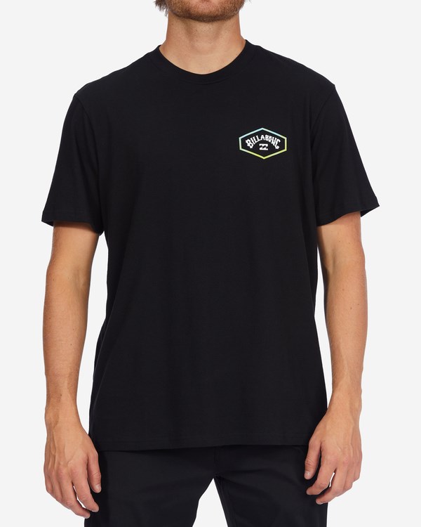 Billabong Exit Arch Krátké Sleeve T-Shirt Černé | JUCLFE-715