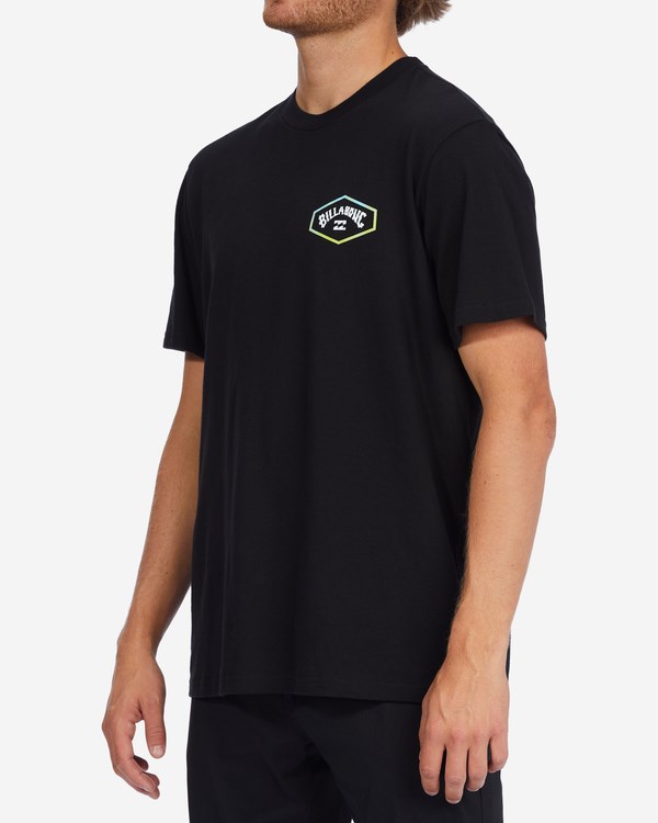 Billabong Exit Arch Krátké Sleeve T-Shirt Černé | JUCLFE-715