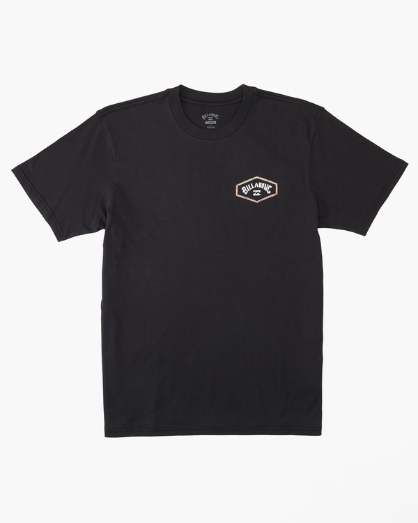 Billabong Exit Arch Krátké Sleeve T-Shirt Černé | NVOADC-417