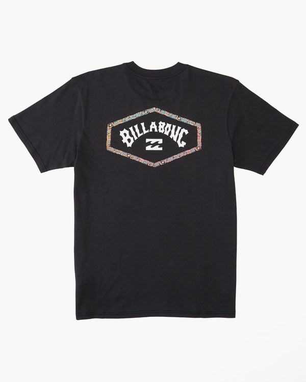 Billabong Exit Arch Krátké Sleeve T-Shirt Černé | NVOADC-417