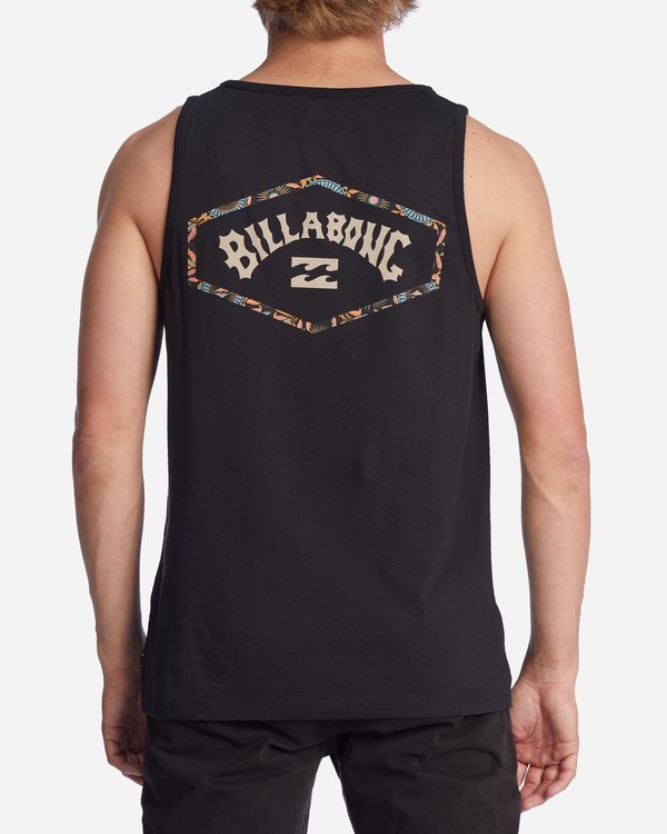 Billabong Exit Arch Tank Top Černé | GCVBWY-234