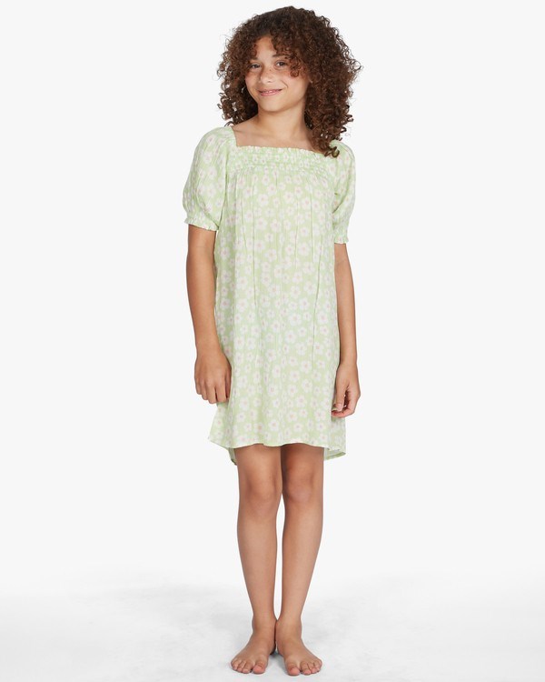 Billabong Feelin Sweet Babydoll Šaty Honey Dew | DBEOSV-081