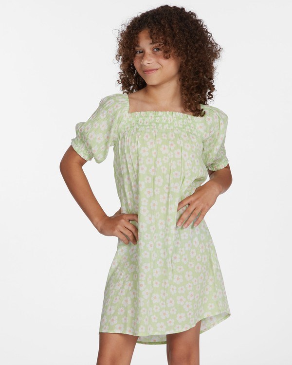 Billabong Feelin Sweet Babydoll Šaty Honey Dew | DBEOSV-081