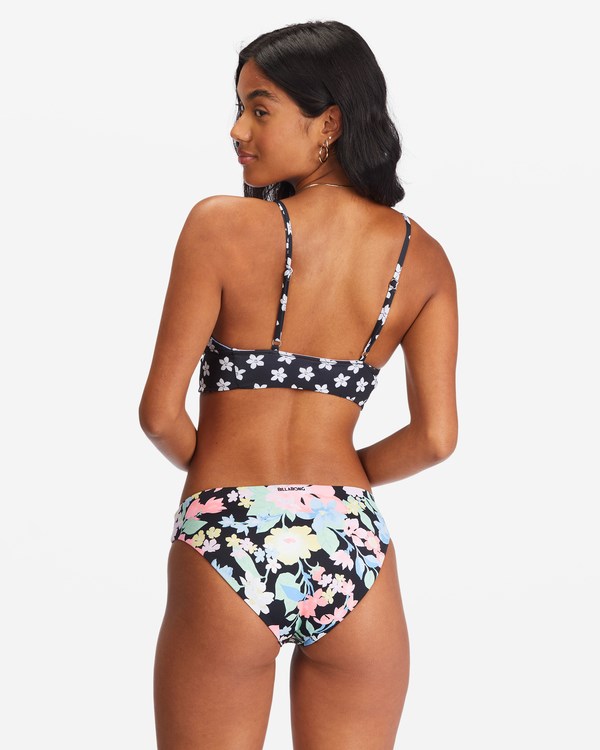 Billabong Feelin Tropical V-Neck Cami Reversible Bikiny Top Multi | GHQNKF-045
