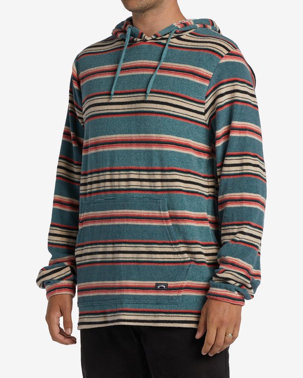 Billabong Flecker Pullover Hoodie Pacific | PHTNDV-349