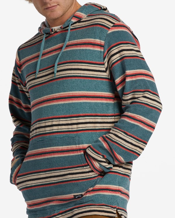 Billabong Flecker Pullover Hoodie Pacific | PHTNDV-349