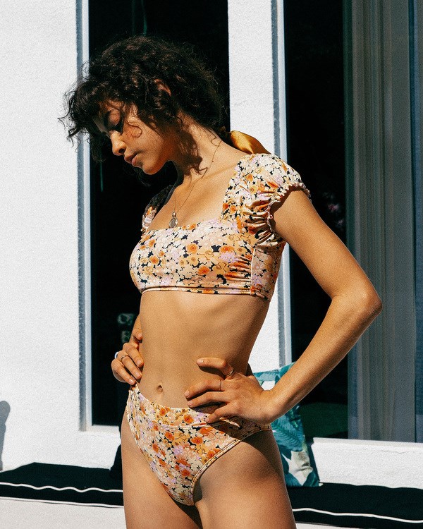 Billabong Forever Dazed Crop Bikiny Top Multi | RSBZNH-305