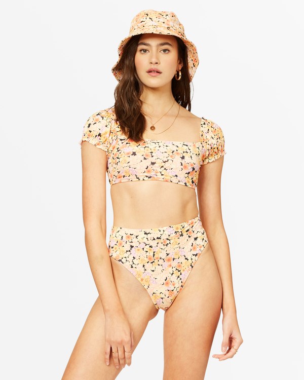 Billabong Forever Dazed Crop Bikiny Top Multi | RSBZNH-305