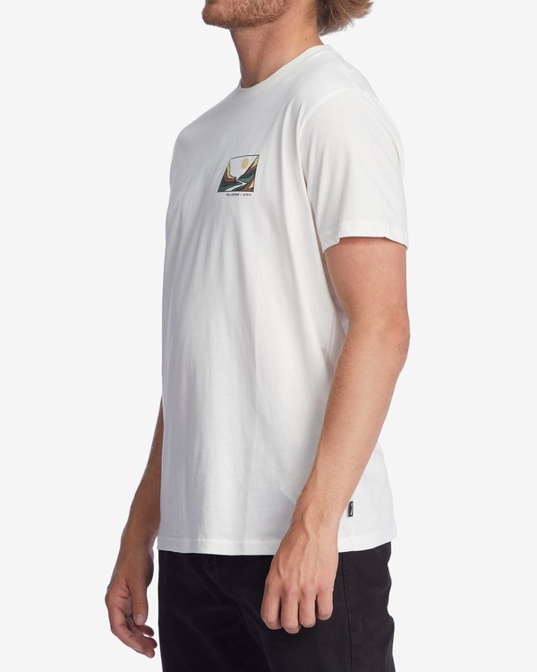 Billabong Gateway Organic Krátké Sleeve T-Shirt Bílé | ZBLXNF-417