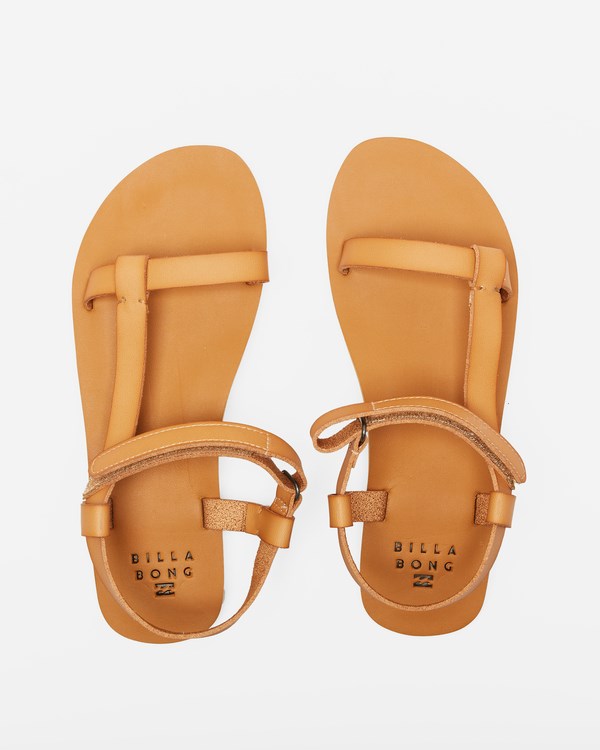 Billabong Goleta Páskové Sandal Tan | MALOSN-928