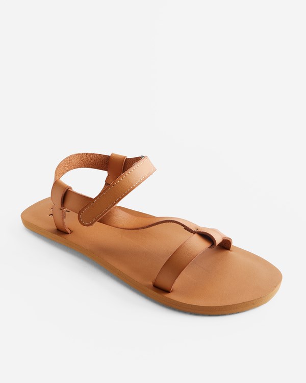 Billabong Goleta Páskové Sandal Tan | MALOSN-928