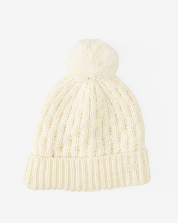 Billabong Good Vibes Beanie Fresh Powder | OKZFUD-709