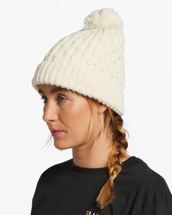 Billabong Good Vibes Beanie Fresh Powder | SJWABH-752