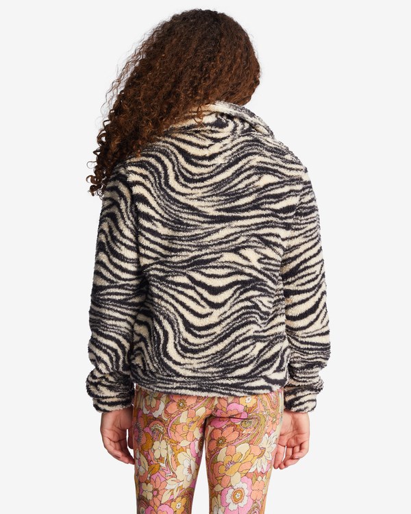 Billabong Grafton Button-Up Sherpa Fleece Jacket Černé | IFTGCU-125