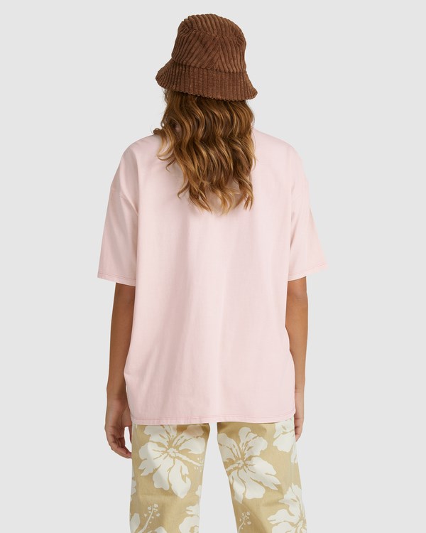 Billabong Hawaii Dreaming Boyfriend T-Shirt Růžové | YPMOJI-936