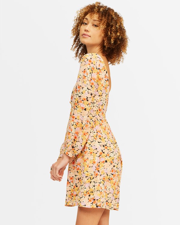 Billabong Heartland Mini Sweetheart Šaty Multi | VCKAFQ-927