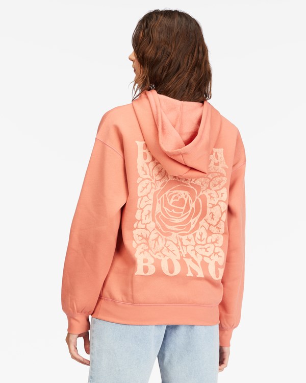 Billabong Here To Stay Grafická Hoodie Terracotta | GKPASR-276