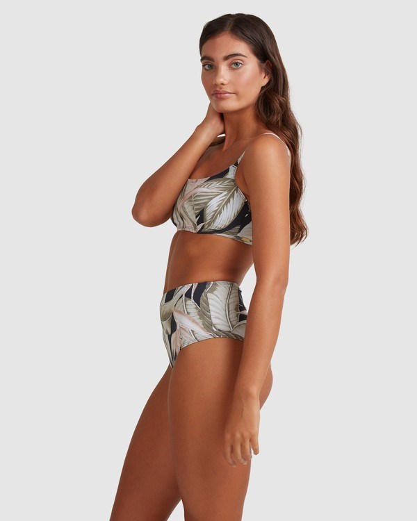 Billabong Hideaway Mia DD Bralette Bikiny Top Černé | KTEIBH-849