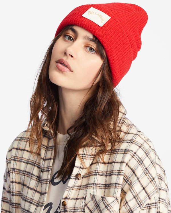 Billabong High Peaks Beanie Červené | TUJFRC-498