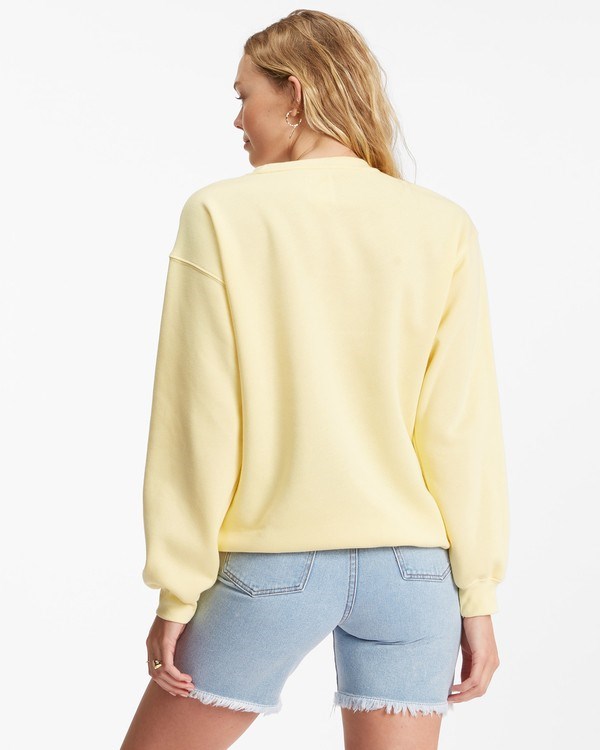Billabong Home Sweet Home Crewneck Sweatshirt Pineapple | VGYRIS-835