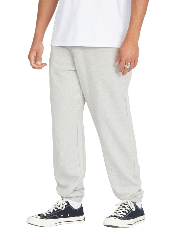 Billabong Hudson Fleece Sweatpants Fog | CJQDWF-452