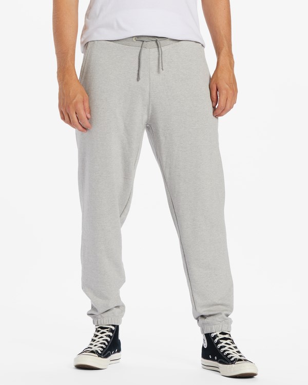 Billabong Hudson Fleece Sweatpants Fog | CJQDWF-452