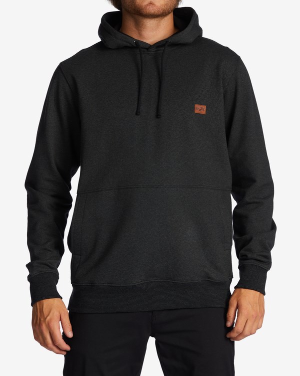 Billabong Hudson Pullover Hoodie Černé | UGAMLS-675