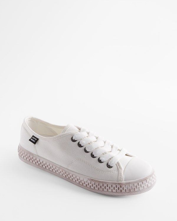 Billabong Indie Platene Shoes Bílé | MPKXBV-213