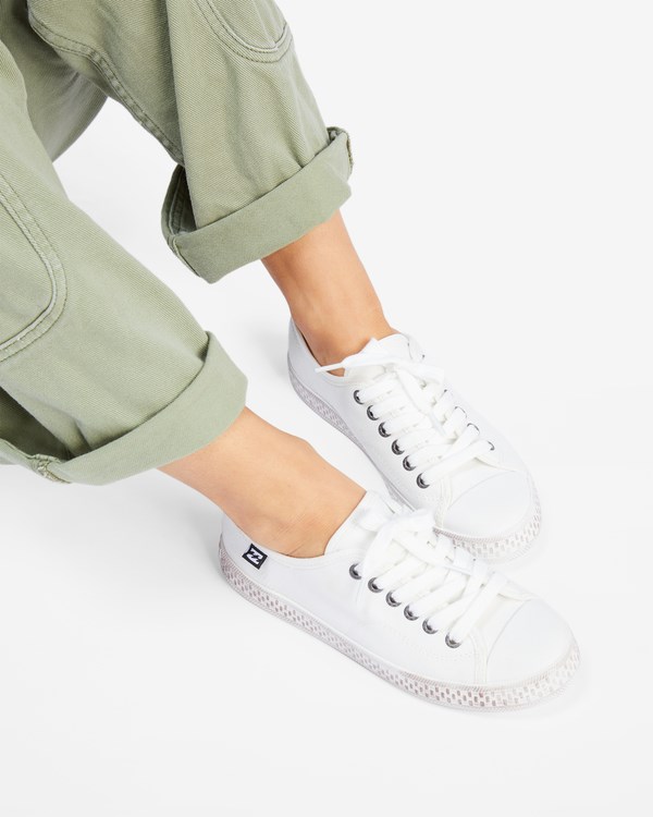 Billabong Indie Platene Shoes Bílé | MPKXBV-213