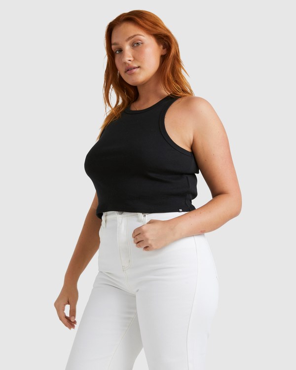 Billabong Jessie Tank Top Černé | PJYTAB-830