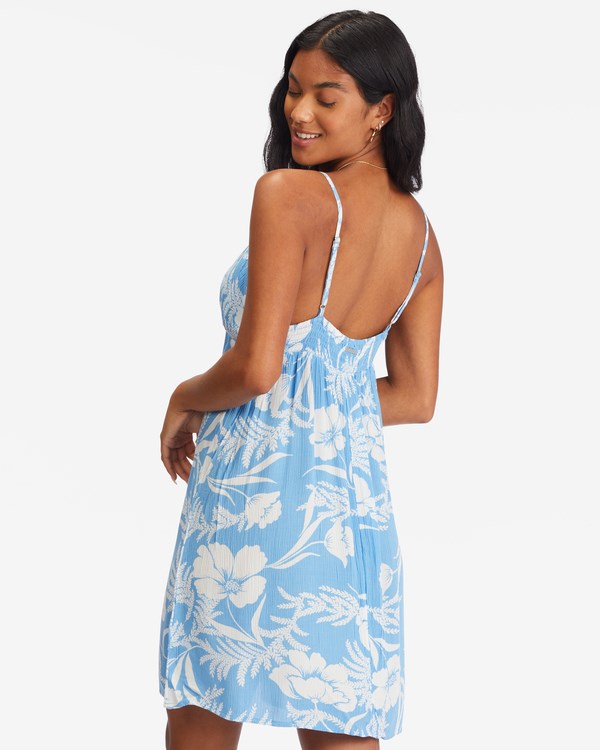 Billabong Just Add Sun Mini Slip Šaty Blankyt | HOKULA-702