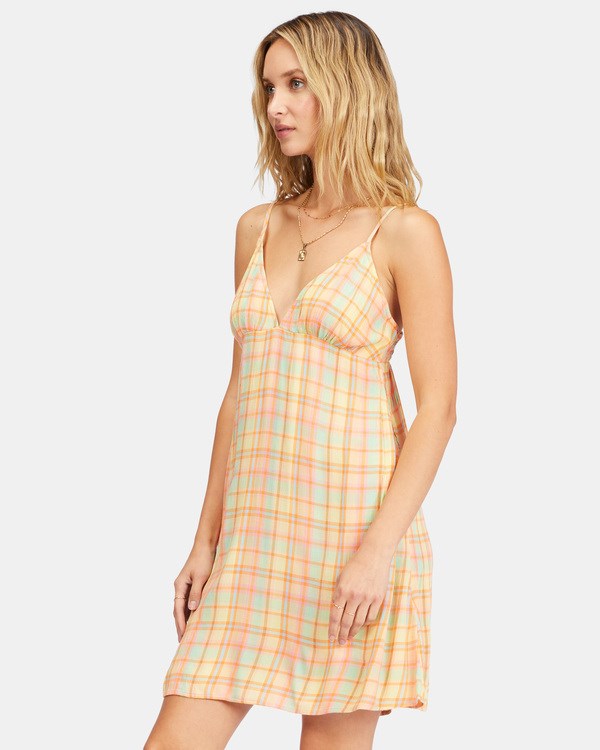Billabong Just Add Sun Mini Slip Šaty Multi | SYHZMG-710