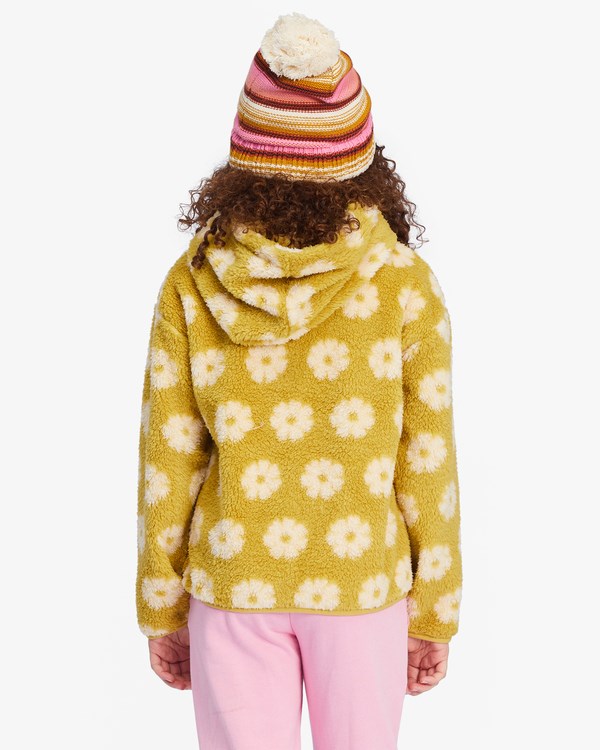 Billabong Just In Time Half-Zip Pullover Sweatshirt Zelene | OFSEZW-958
