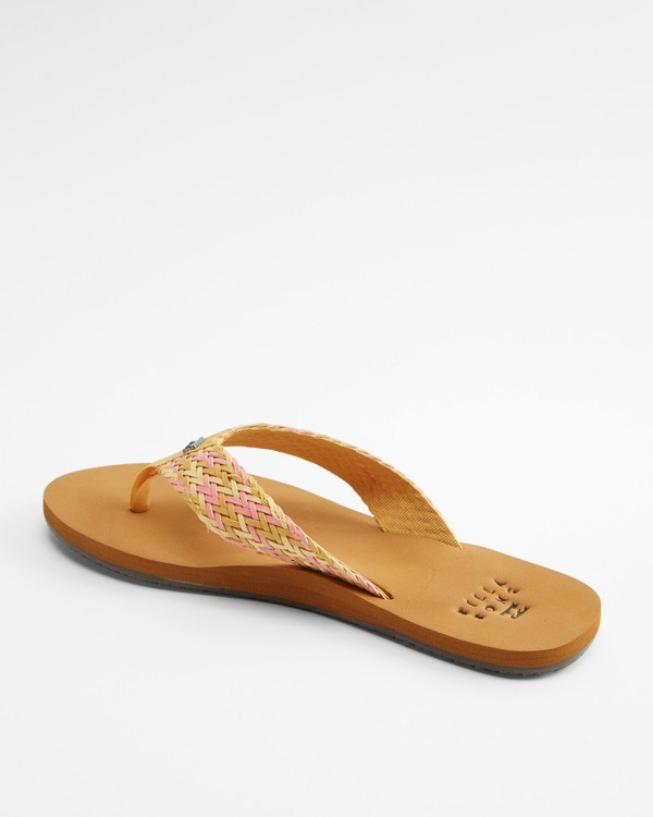 Billabong Kai Braided Sandals Golden Dream | XNYUZT-810