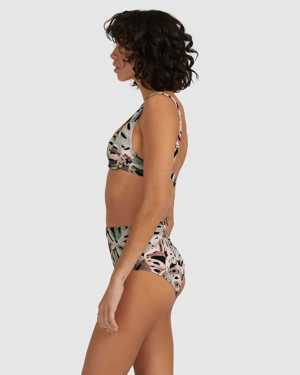 Billabong Kalluah Chloe Bralette Bikiny Top Černé | PXIRWT-385