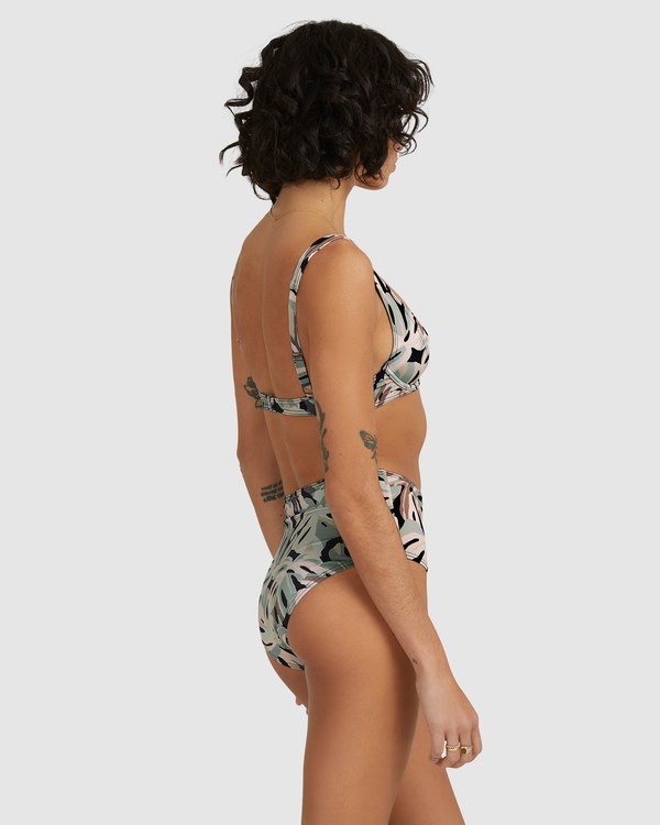 Billabong Kalluah Chloe Bralette Bikiny Top Černé | PXIRWT-385