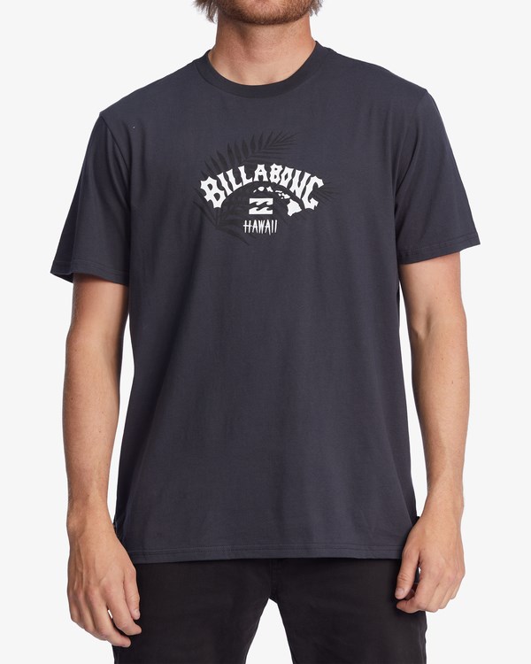 Billabong Kamea Arch Chain Krátké Sleeve T-Shirt Černé | RIZHPB-268
