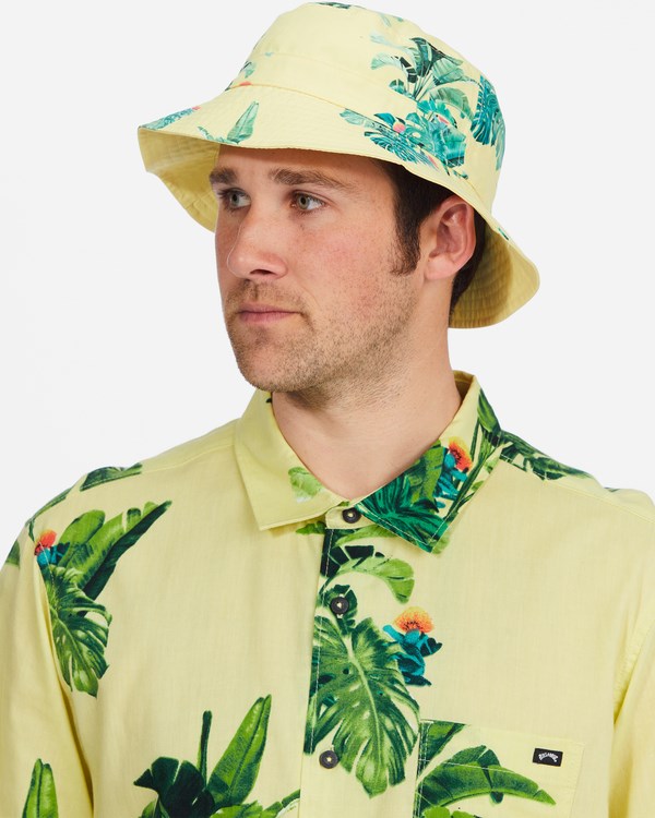 Billabong Kamea Jungle Reversible Bucket Hat Žluté | YGEVWI-189